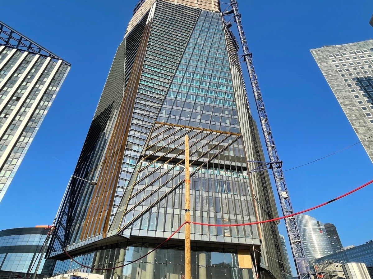 Visite du chantier de la tour Hekla, une tour&nbsp;multi-facettes